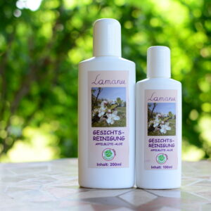 Gesichtsreinigung Apfelblüte-Aloe