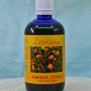 Körperöl Citrus Tanz ins Leben