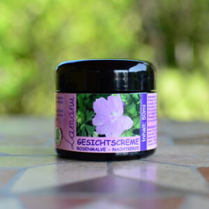 Gesichtscreme Rosenmalve-Nachtkerze