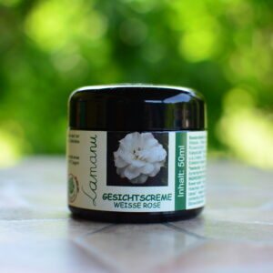 Gesichtscreme Weiße Rose