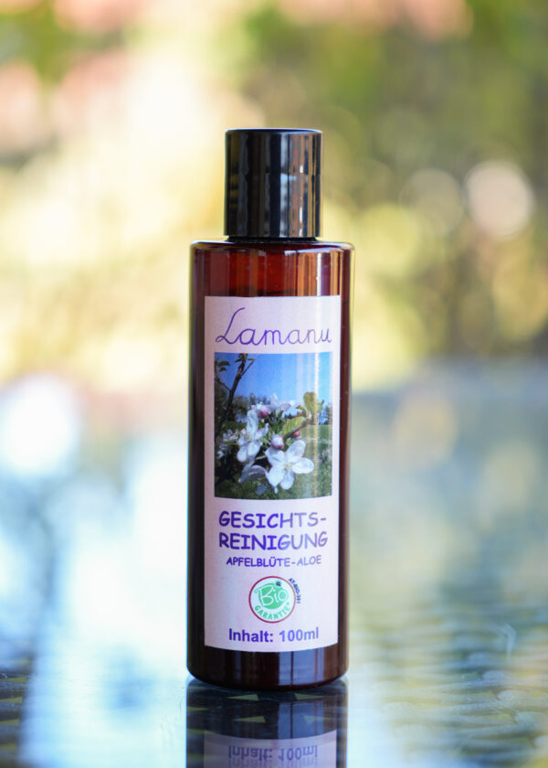 Gesichtsreinigung Apfelblüte-Aloe